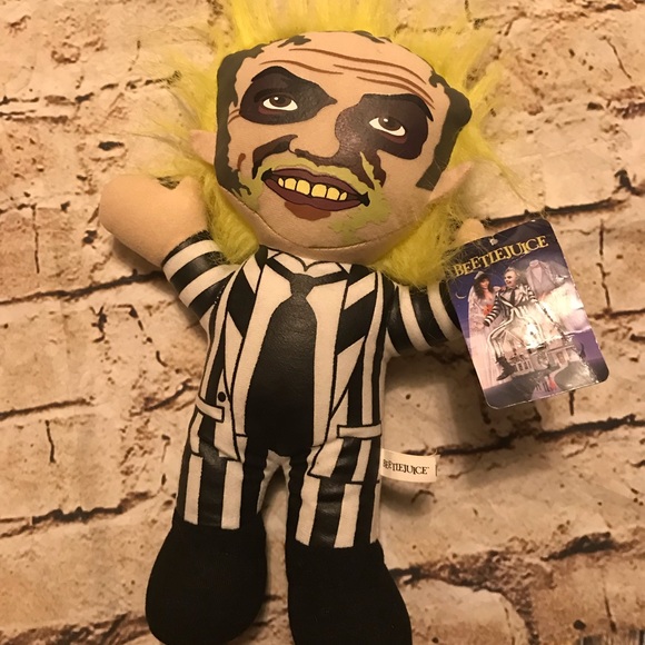 beetlejuice stuffed doll